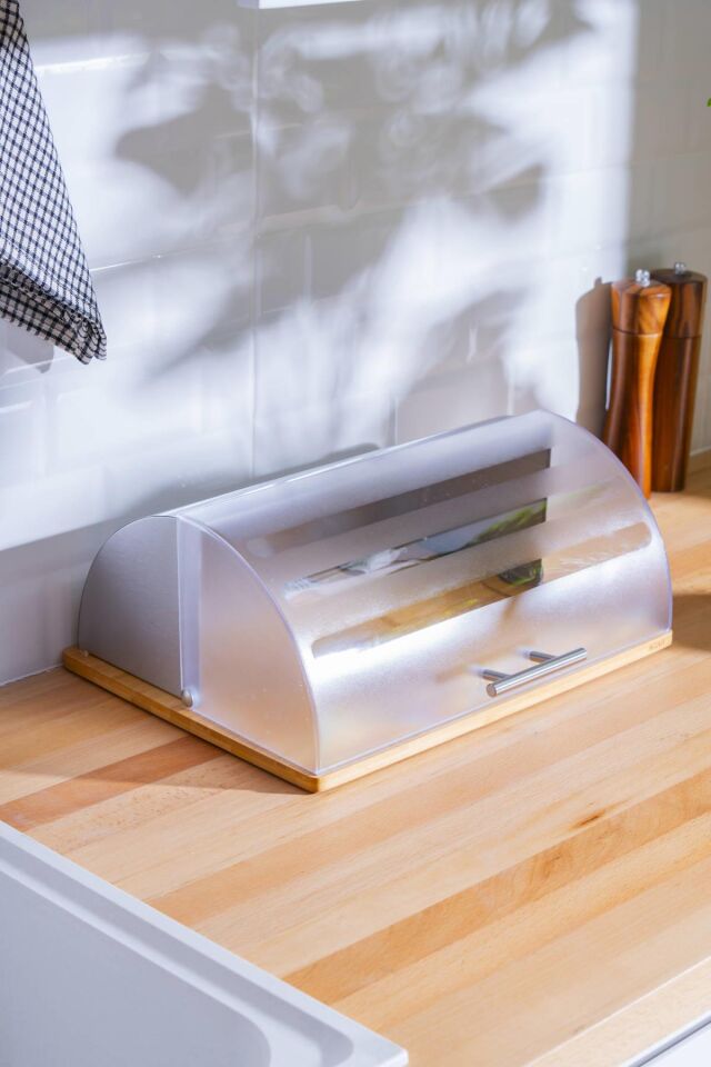 صندوق تخزين خبز سيريوس بامبو - 38 سم