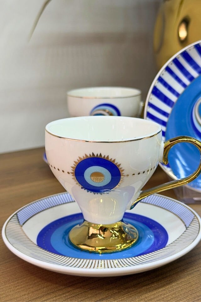 Goldfinch 6 Kişilik Kahve Fincanı Takımı