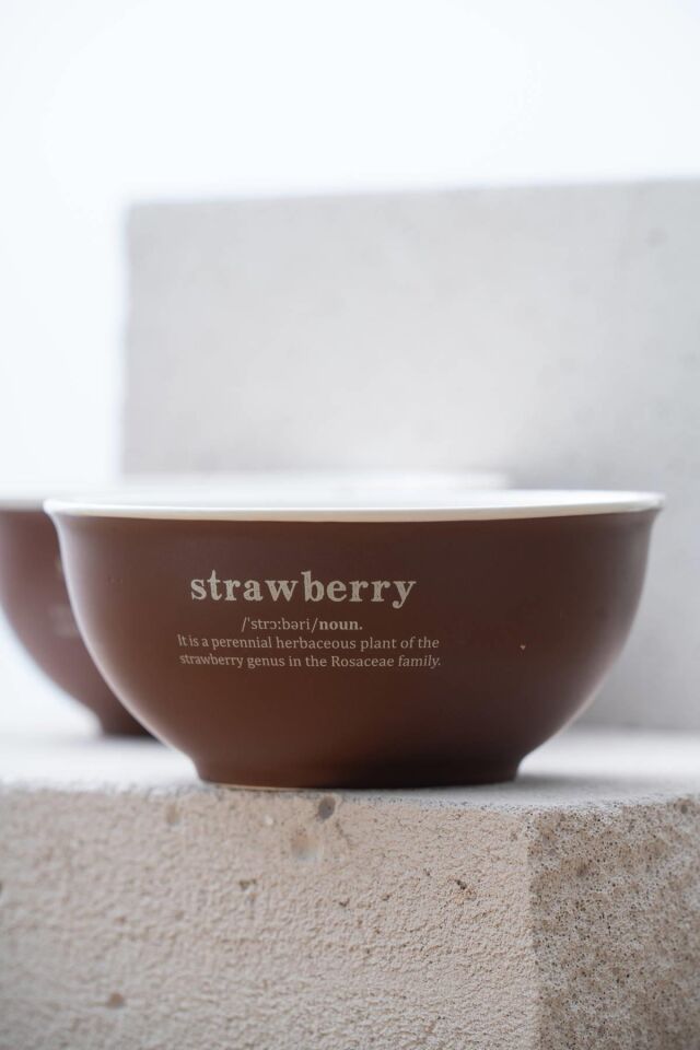 Blush 2’li Kahverengi Porselen Kase Seti – 16.5 cm