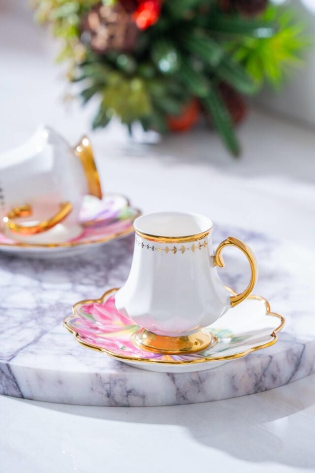 Sofıya Dua 2 Kişilik Kahve Fincanı Takımı - 90 ml