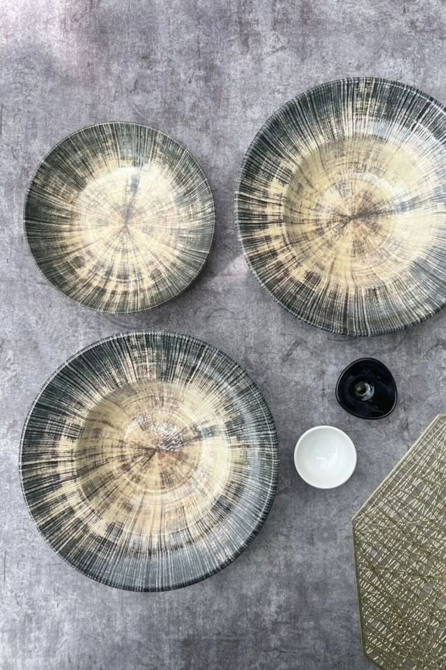 2’li Porselen Makarna & Salata Tabağı – 27 cm