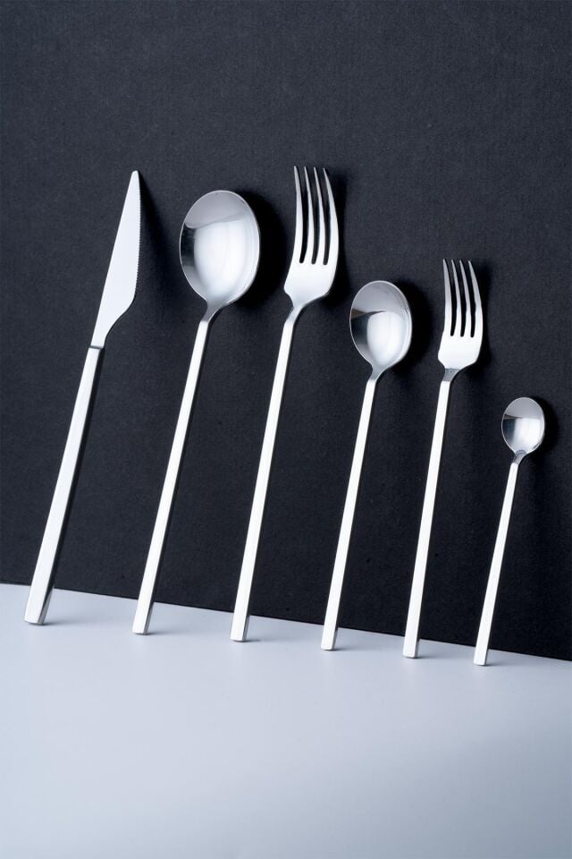 Camila 72 Piece Silver Cutlery Set