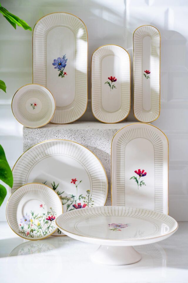 Camellia 12 Kişilik 53 Parça Kahvaltı Takımı