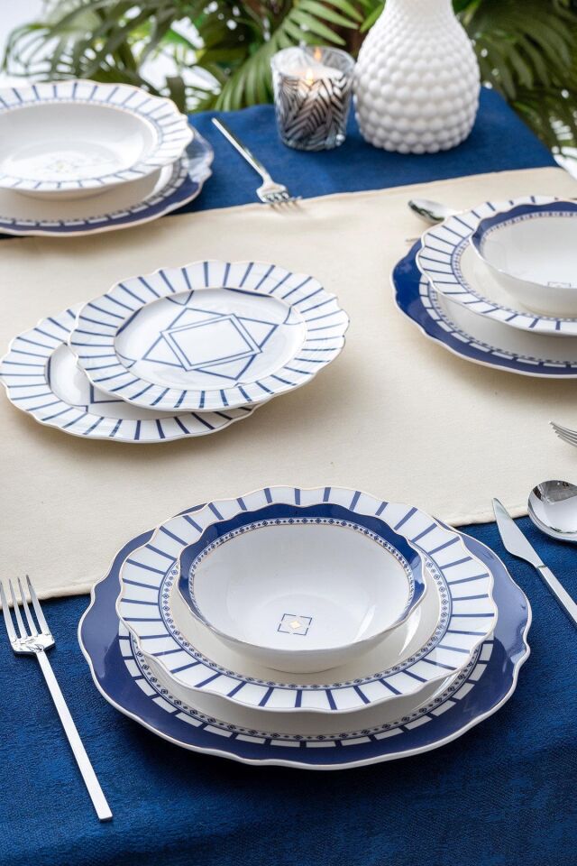 Renna 6 Kişilik 24 Parça Yemek Takımı