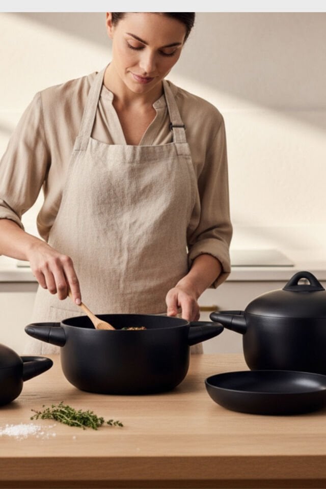 Dolce 7 Piece Cast Iron Cookware Set