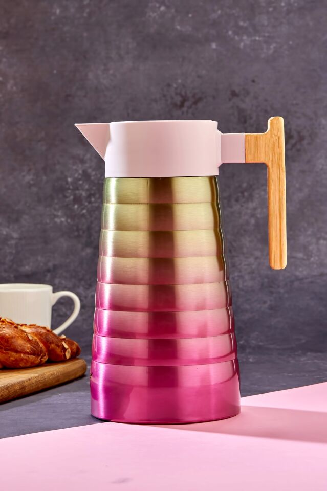 Stainless Steel Metallic Colored Thermos – 2 Liters