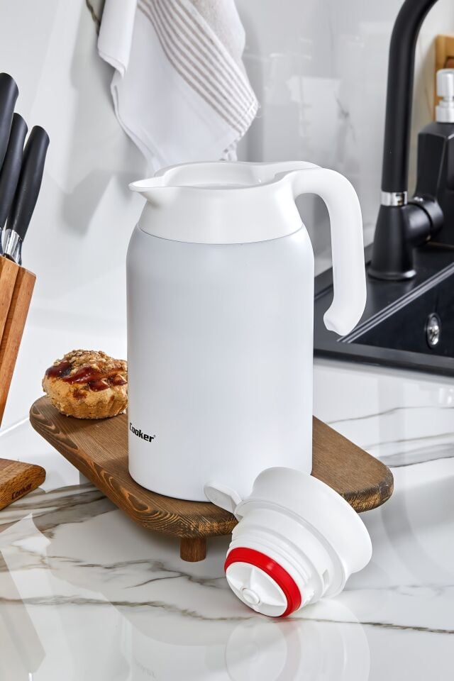 Stainless Steel Colored Thermos – 2 Liters