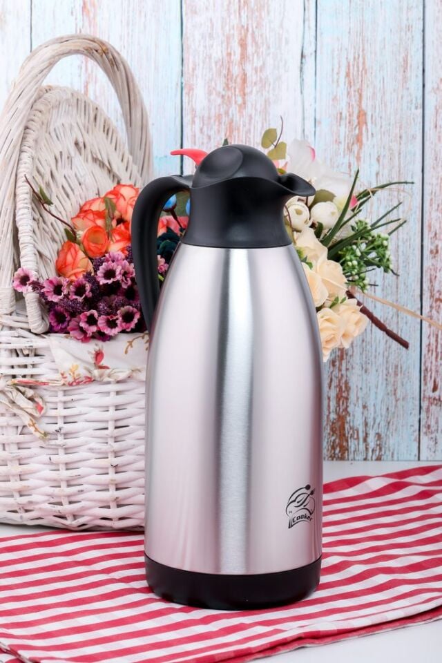 Stainless Steel Colored Thermos – 2.5 Liters